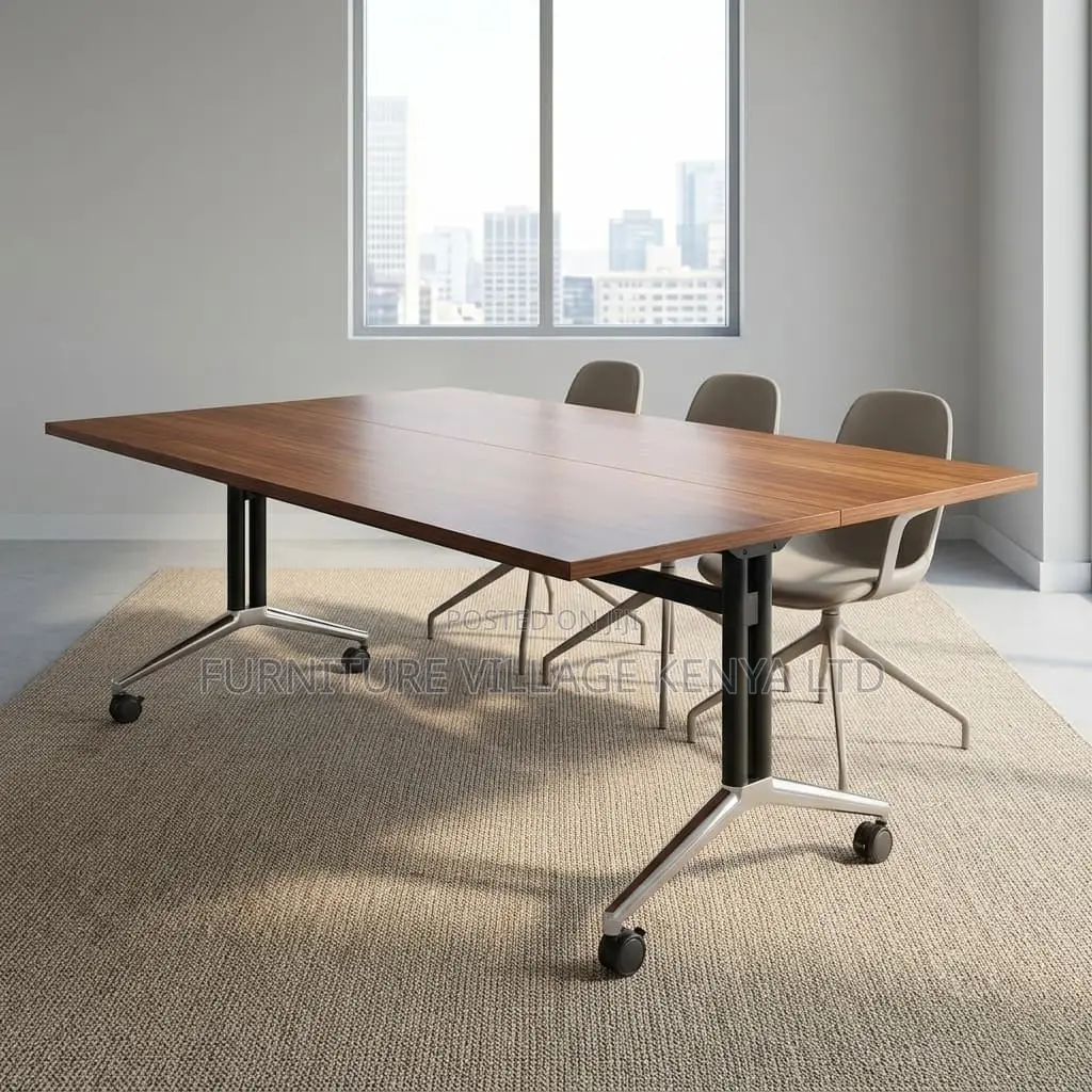 8-Seater Foldable Conference Table.