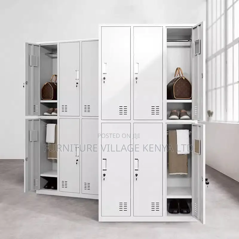 6-Locker Metallic Cabinet.