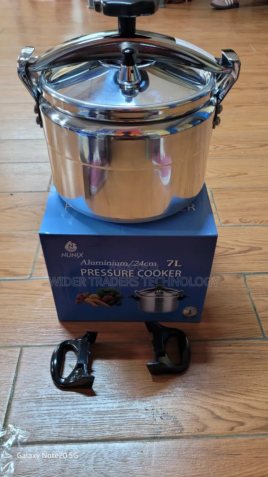 Nunix 7 Litre Aluminium Pressure Cooker