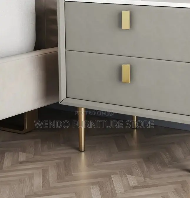 Storage Units; Nightstand With 2 Drawers Bedside Table