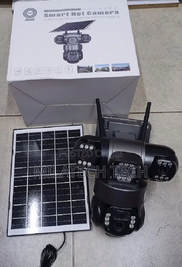 Triple Lens 4g Solar PTZ CCTV