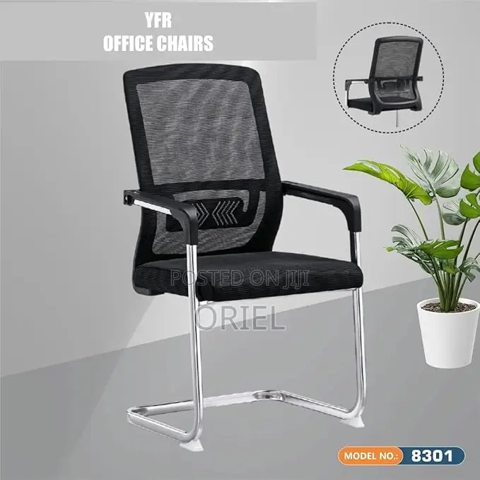 Office Chair : Black Mesh Boardroom Meeting Office Chair
