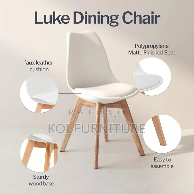 Office Chair Eames-Style Modern Dining Chairs
