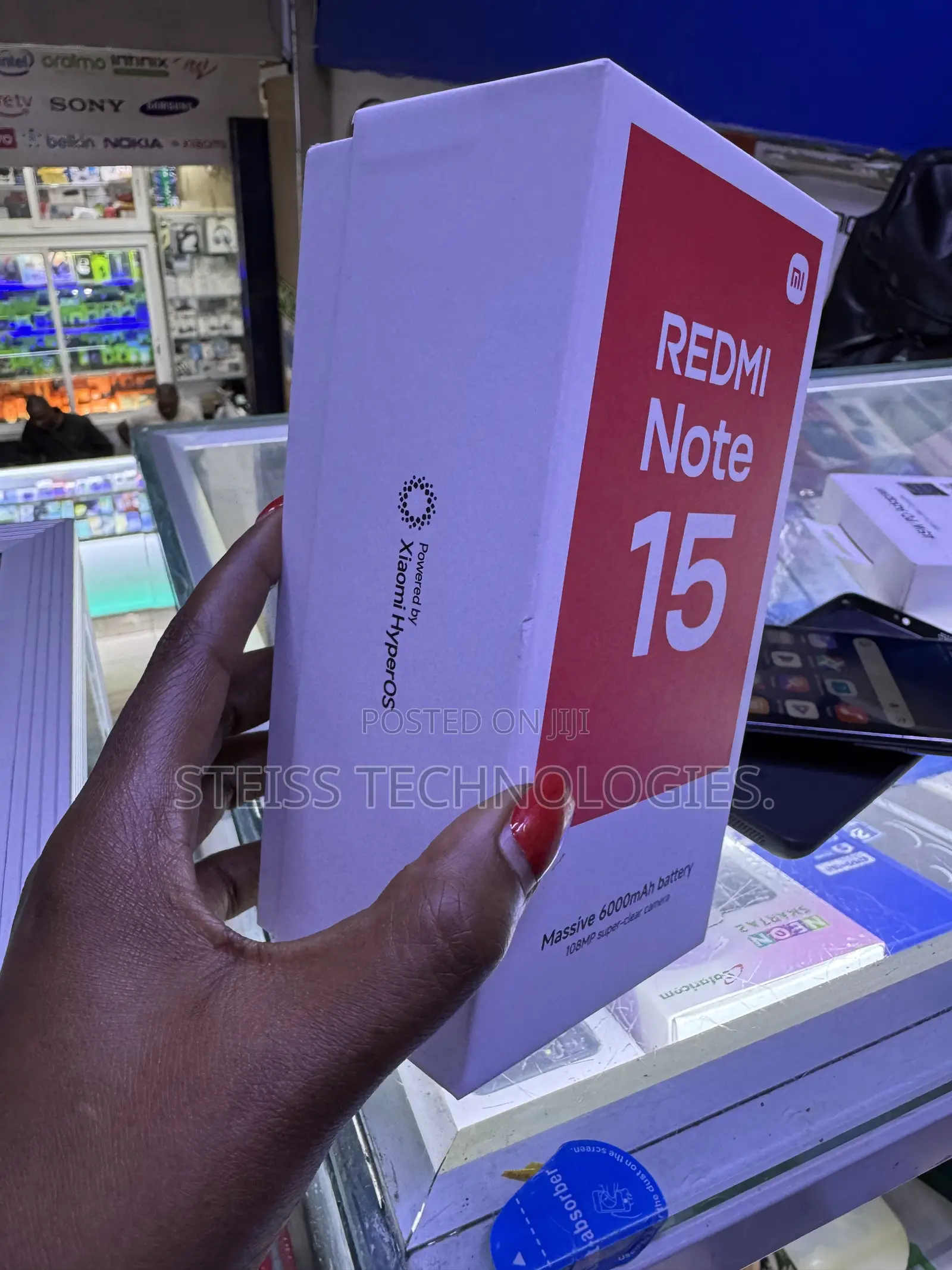 New Xiaomi Redmi Note 15 256 GB Black