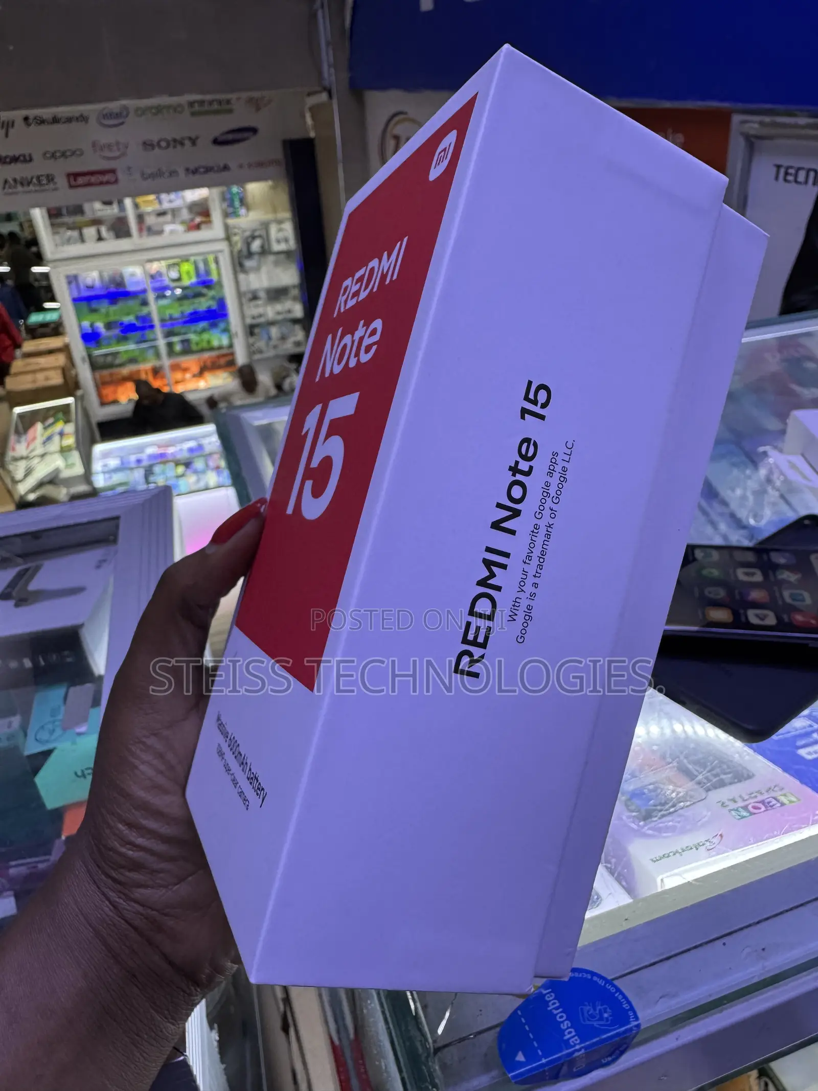 New Xiaomi Redmi Note 15 256 GB Black