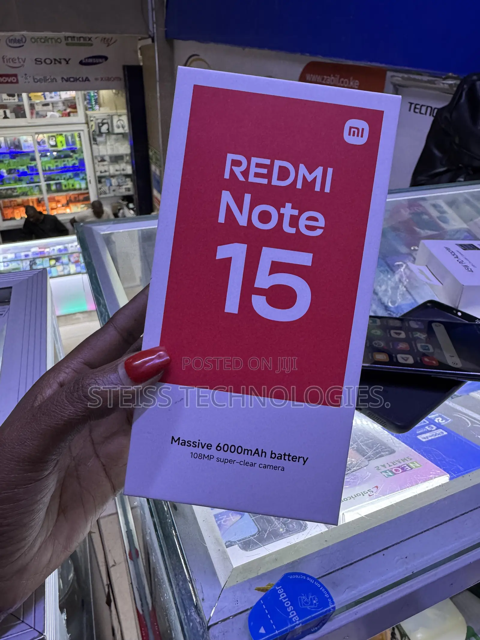 New Xiaomi Redmi Note 15 256 GB Black