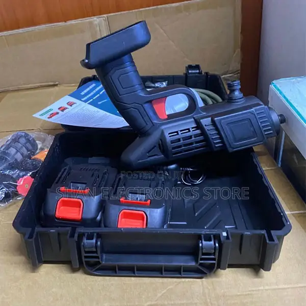 Portable Cordless High Pressure Car Gun Spray Car Washing Machine