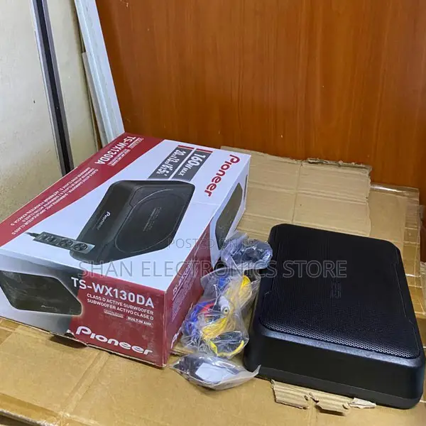 Pioneer Wx130da Powered Subwoofer Slim Under Seat