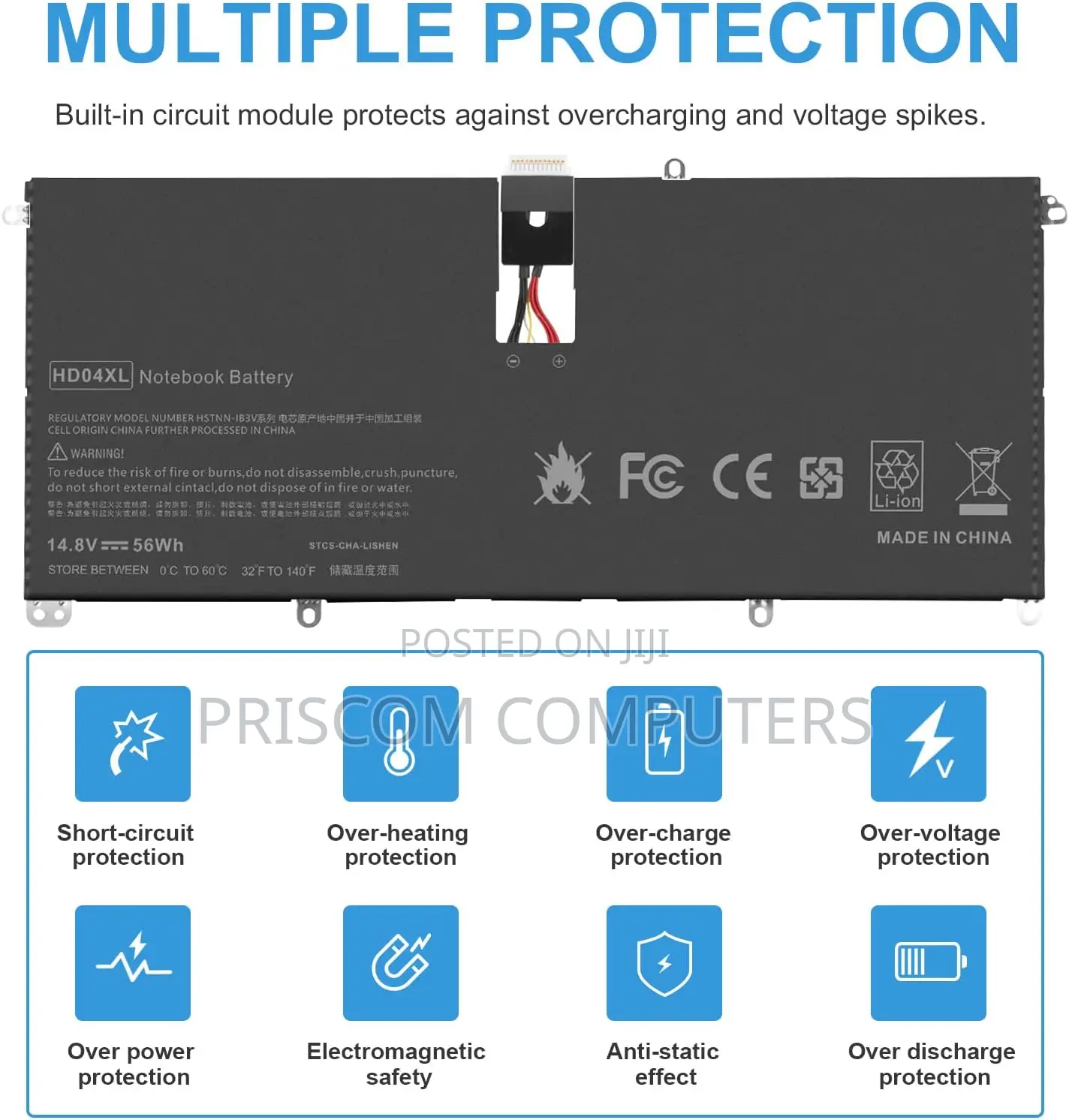 Hp Spectre Xt 13 (Hd04xl) Internal Battery