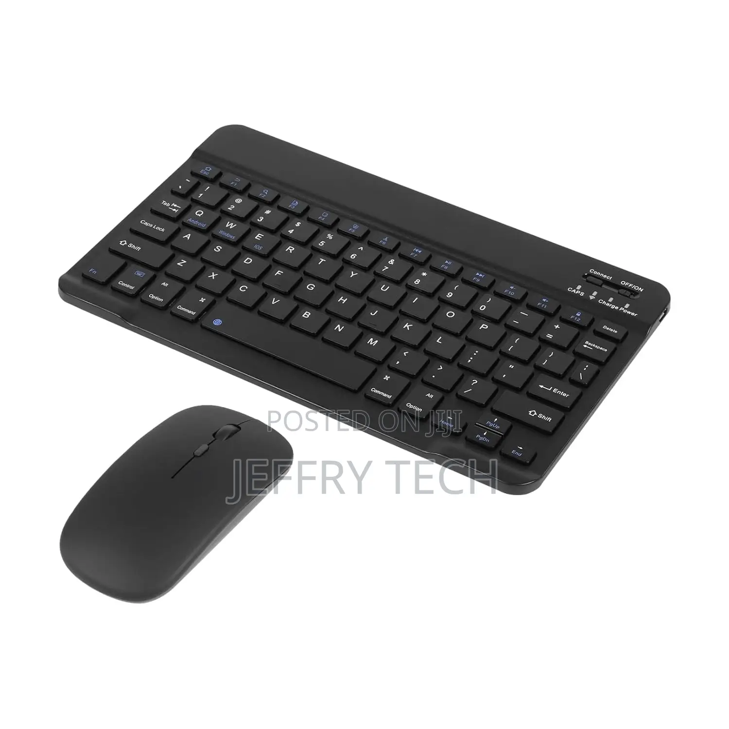 Bluetooth Keyboard and Mouse Combo Ultra-Slim Portable Rechargeable Co
