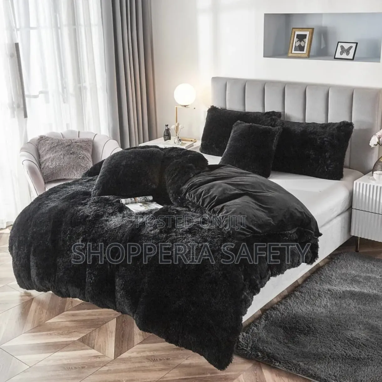 6pc Luxury Designs Velvet Fluffy Duvet