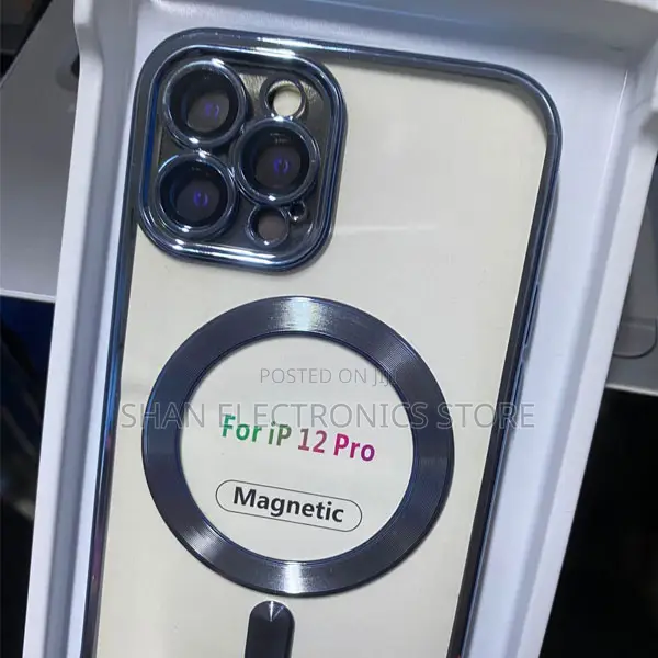 iPhone 12 Pro Magnetic Case - Clear Acrylic