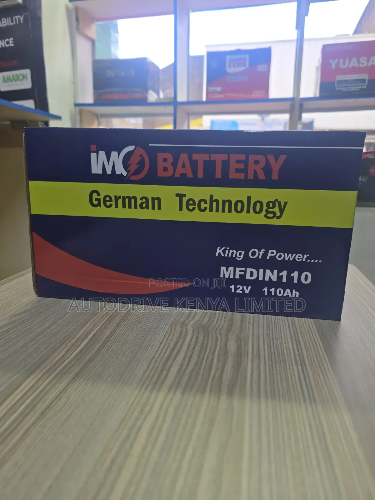Din110 Imo German Technology Car Battery