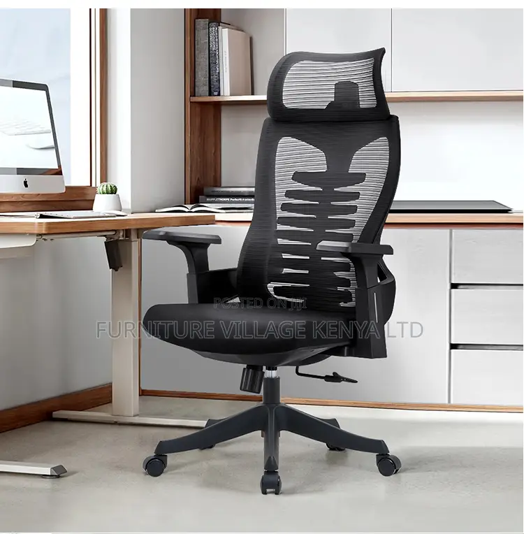 Ergonomic Study Mesh Seat.
