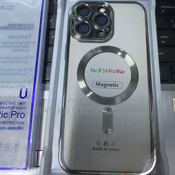 iPhone 14 Pro Max Clear Magnetic Case Compatible With Magsafe