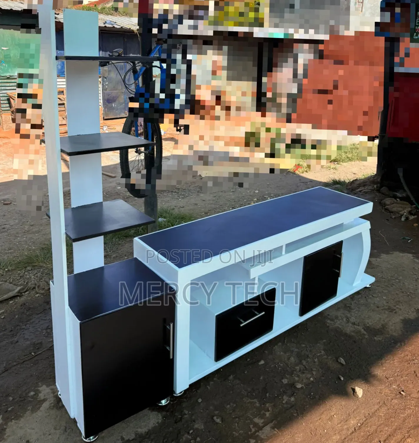 Tv Stand With Flower Stand