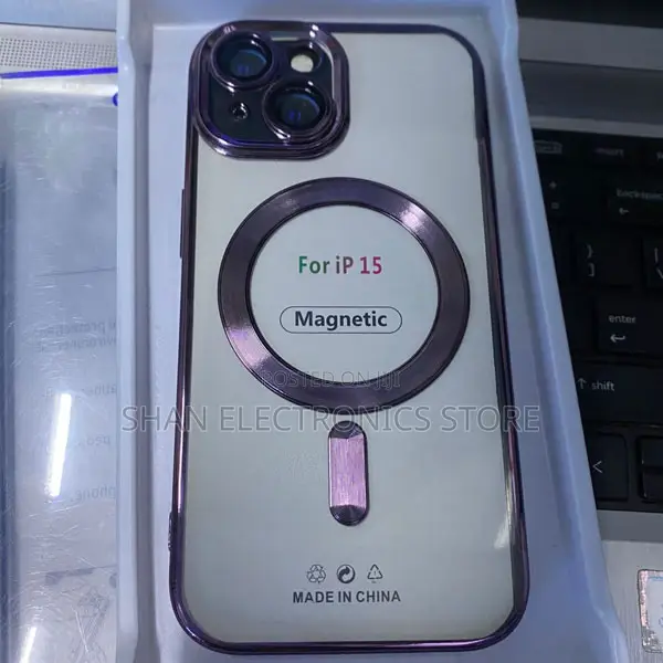 iPhone 15 Magnetic Case - Acrylic Tpu, Shockproof, Magsafe Compatible