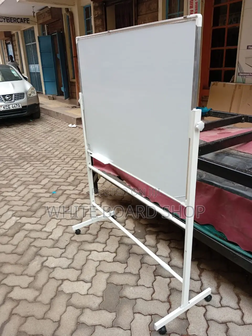 Mported Free Standing 5ft X 4ft Board– Premium Mobile Whiteboard