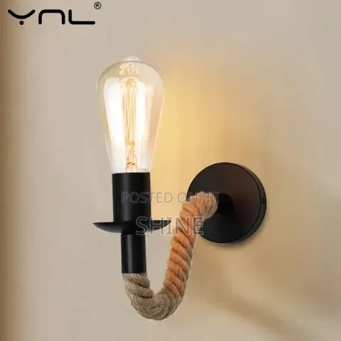 Vintage Rope Wall Light
