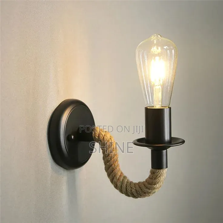 Vintage Rope Wall Light