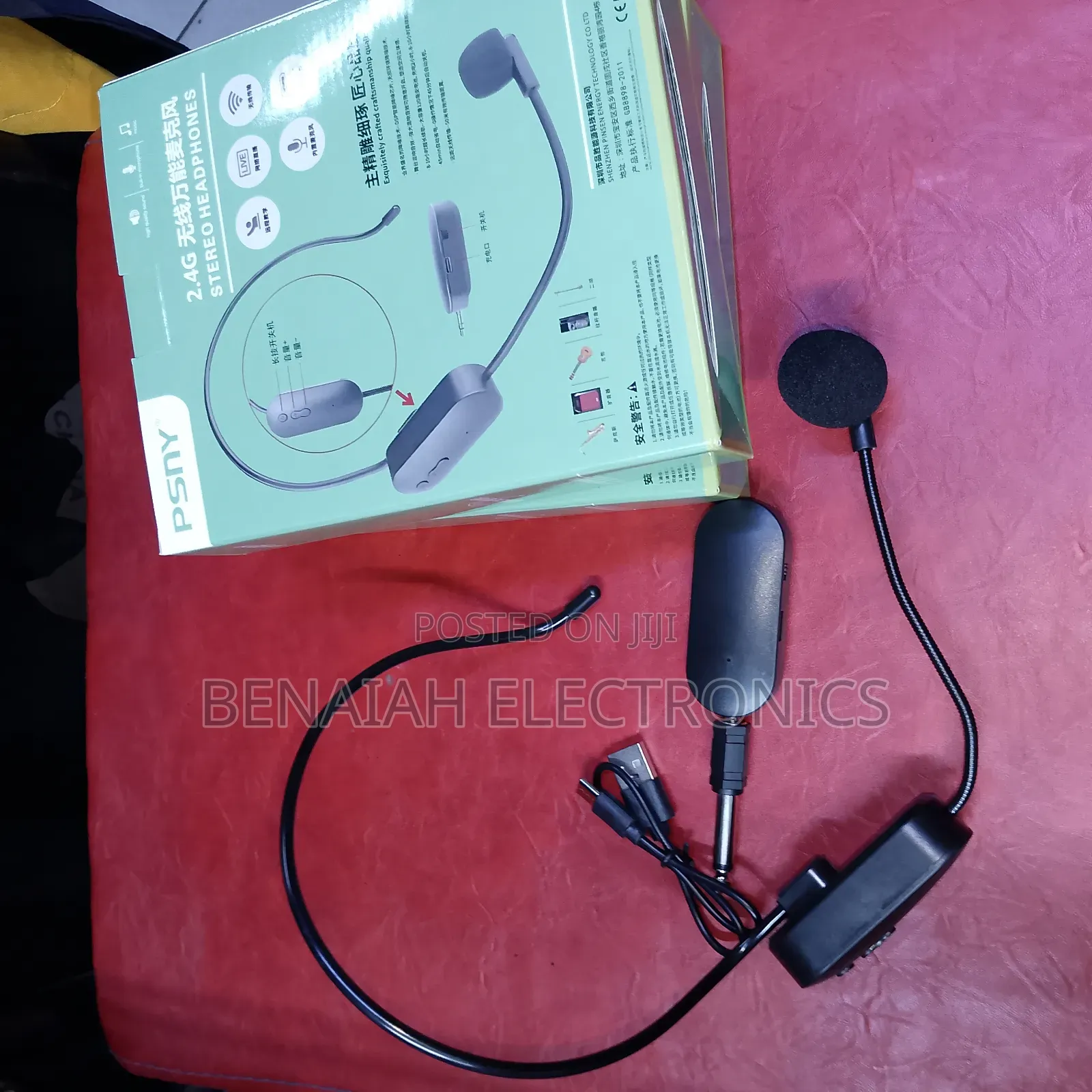 Stable Headset/Headphone Microphone