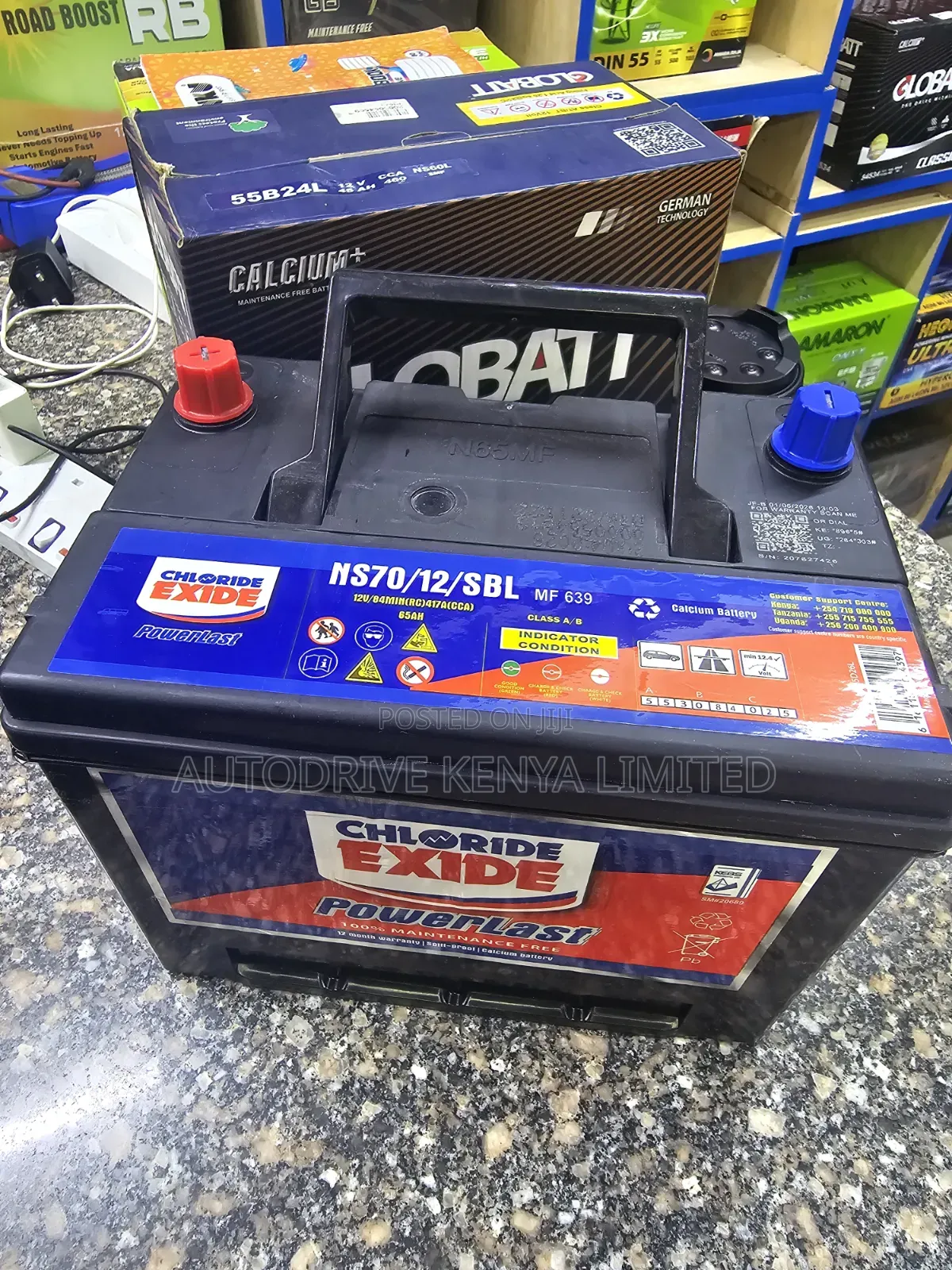 Ns70 Chloride Exide Powerlast Battery