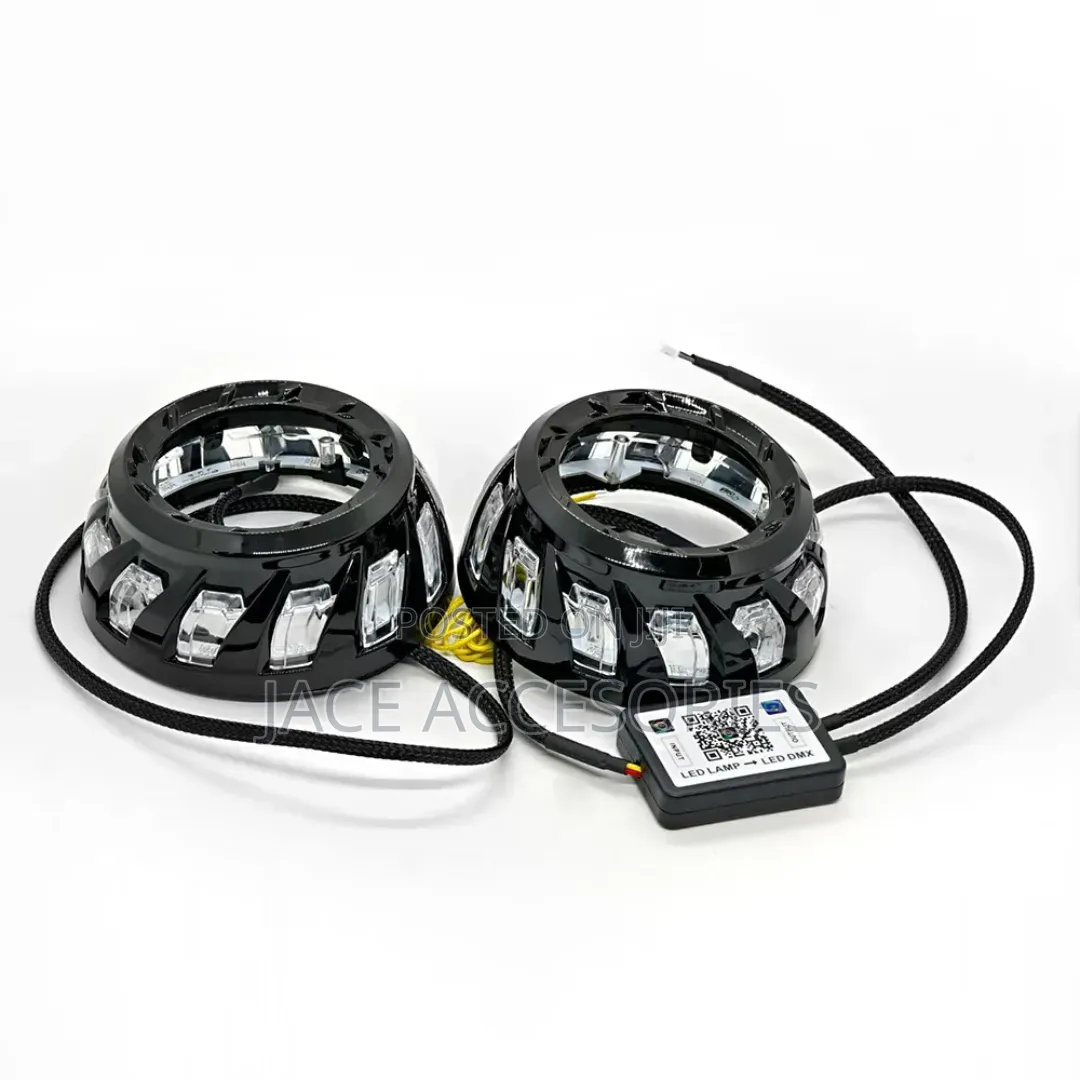 Fancy Car RGB Headlight Shrouds.