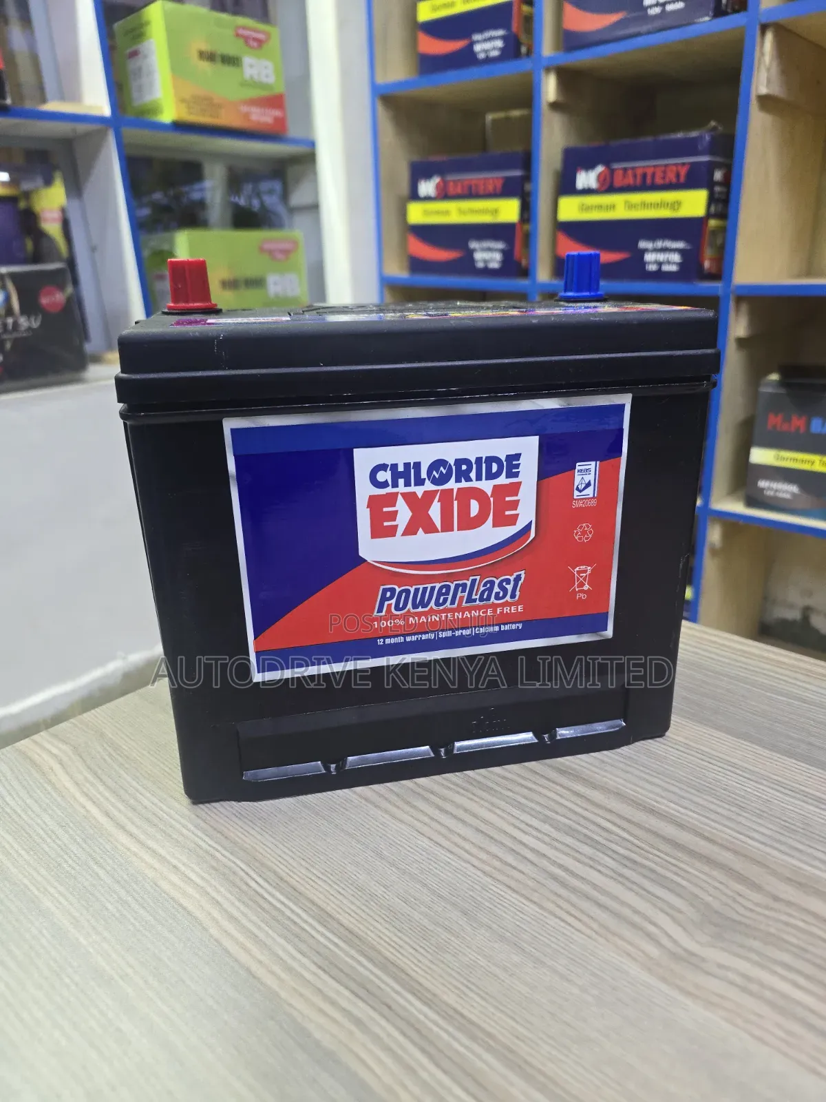 Ns60 045 Chloride Exide Powerlast Battery