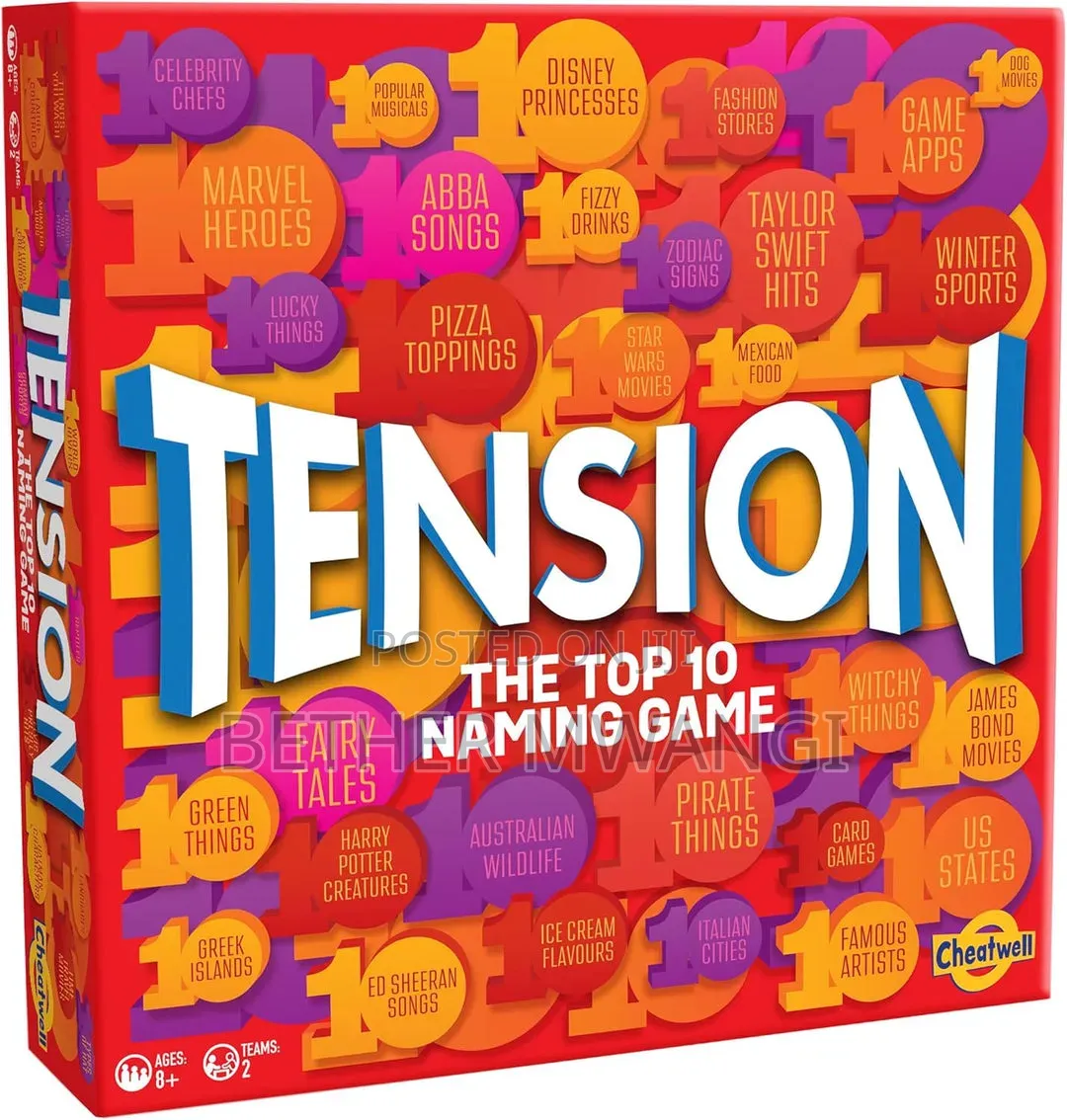 Tension Family Board Game in Kenya
