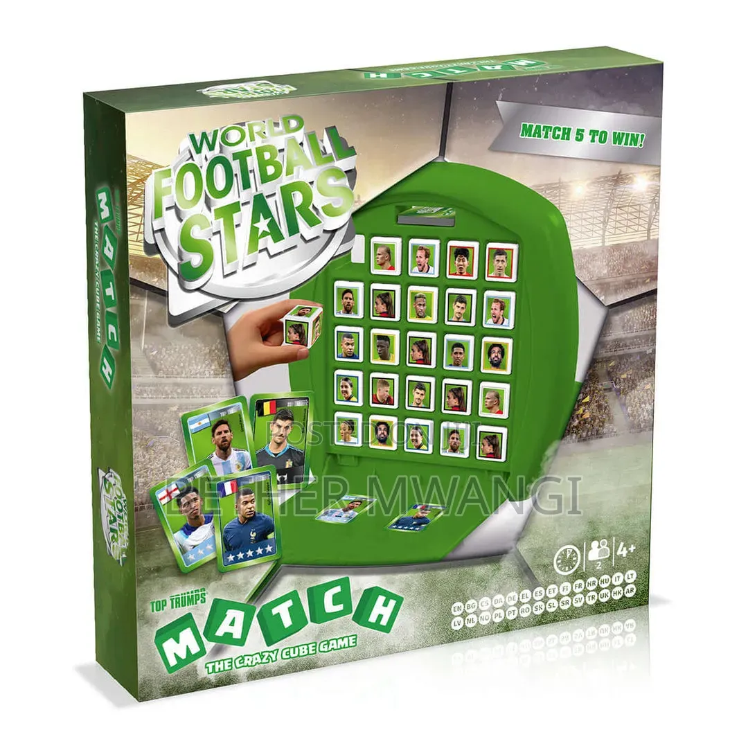 Top Trumps World Football Stars Match Game