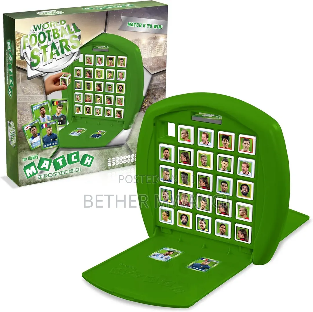 Top Trumps World Football Stars Match Game