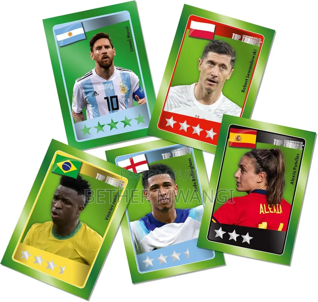 Top Trumps World Football Stars Match Game