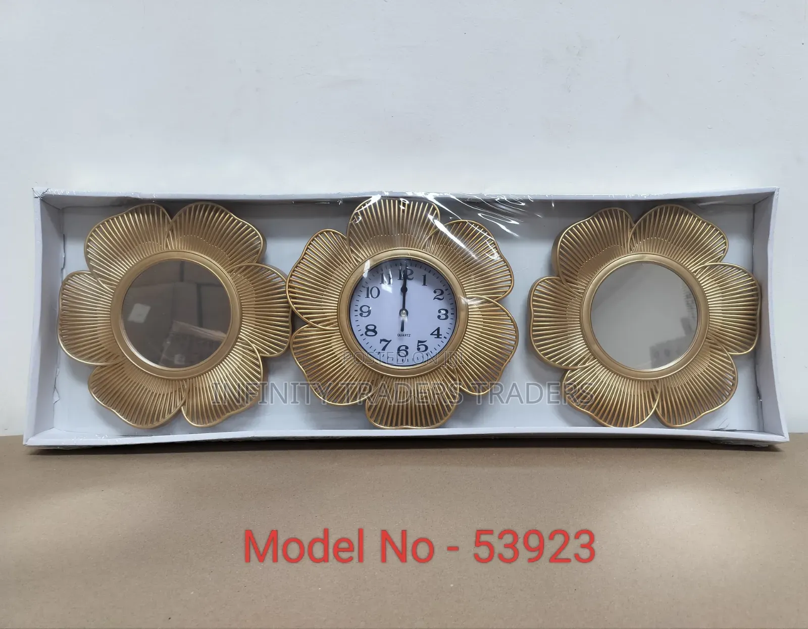 Wall Clock Mirror