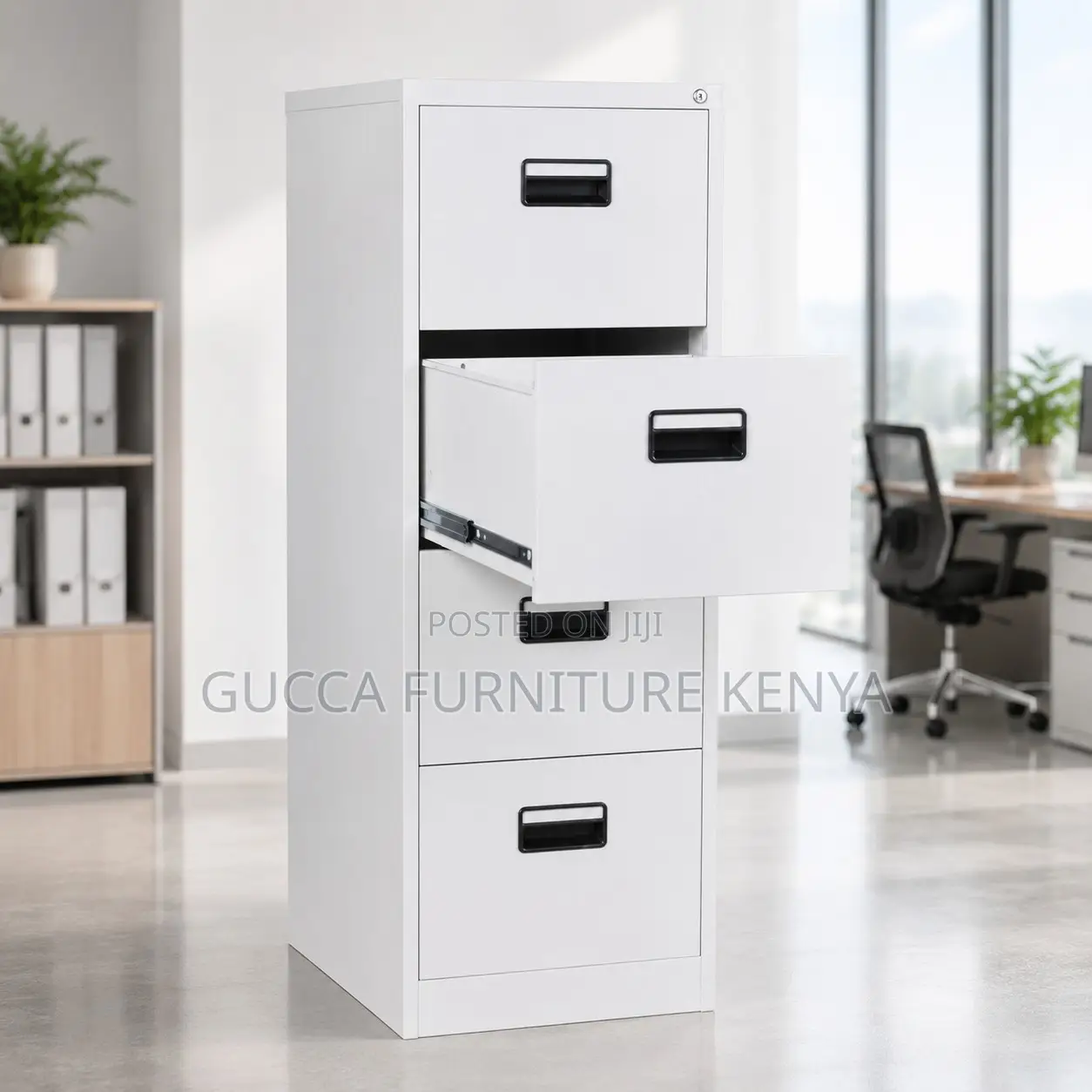 4-Drawer Filling Cabinet.