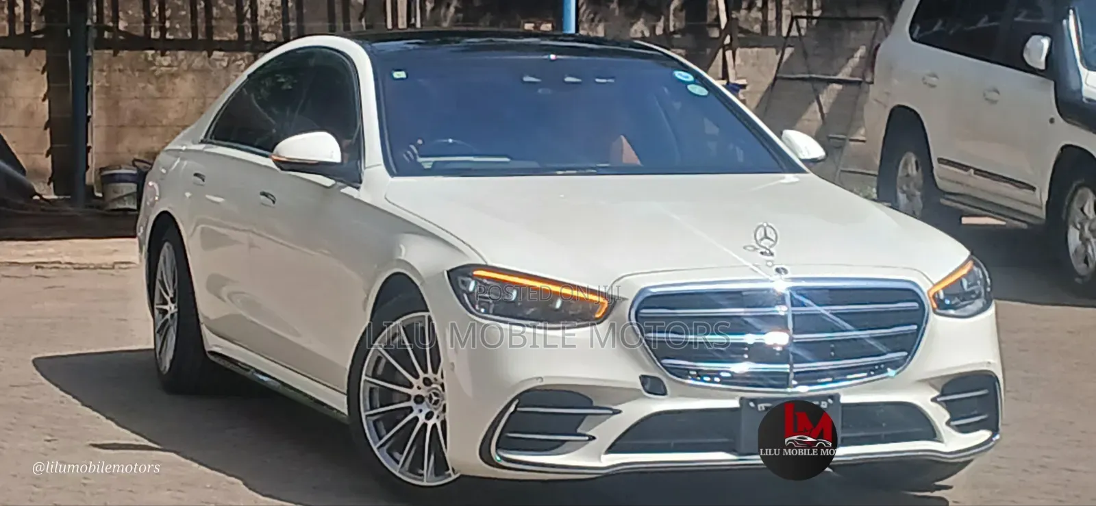 Mercedes-Benz S-Class S 500 4MATIC 2021 White