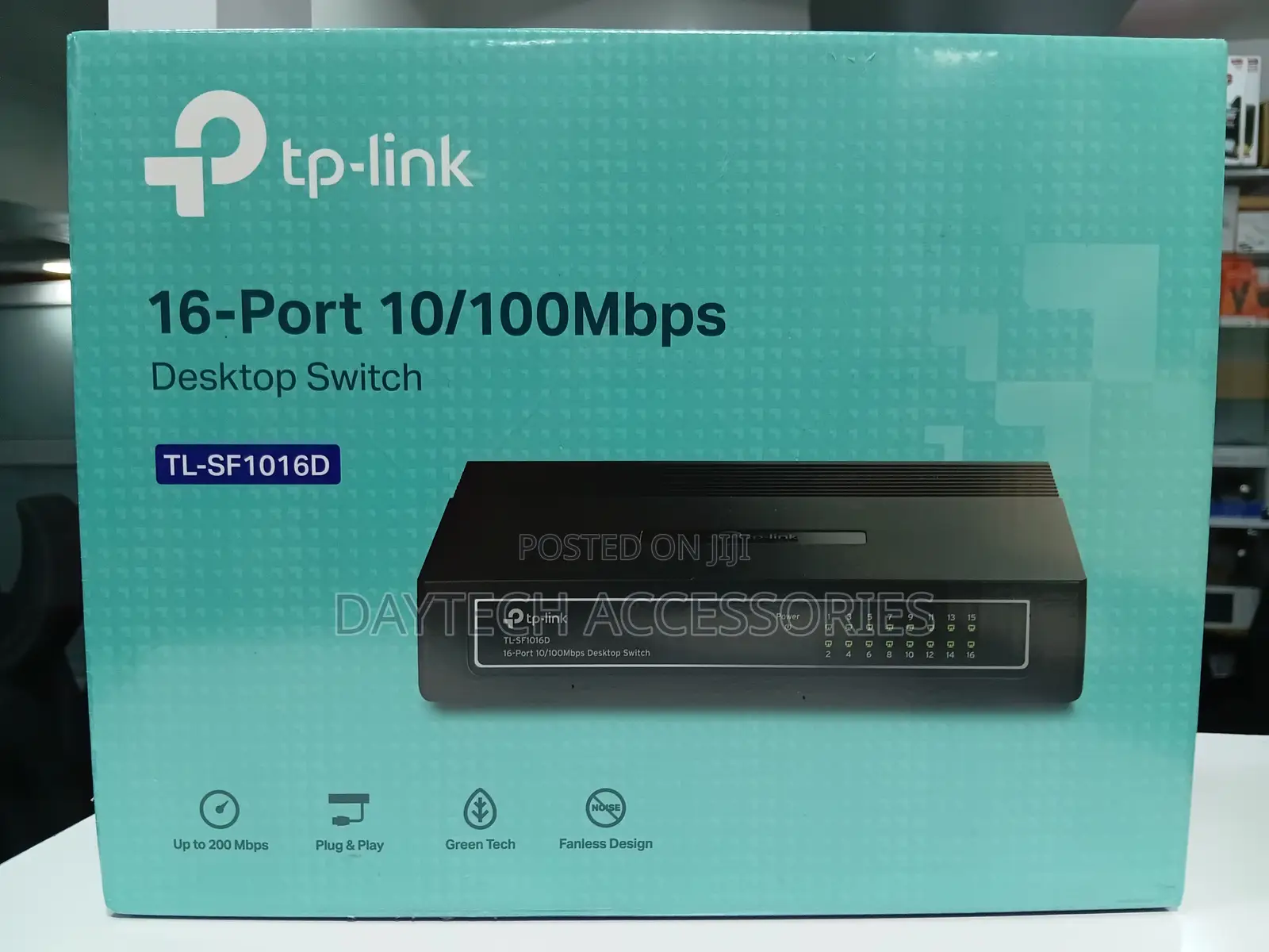 Tp-Link Tl-Sf1016d 16-Port 10/100mbps Desktop Switch