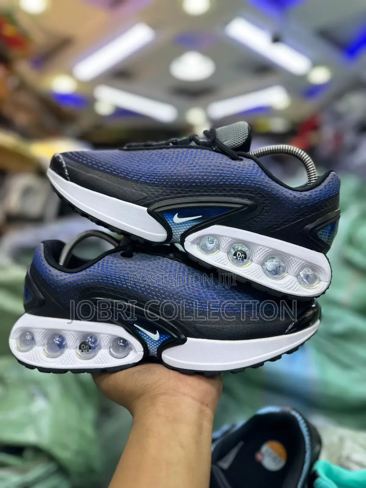 Nike Airmax Dn Se “ Black Lacer Blue ”
Quality Leather Sneskers
