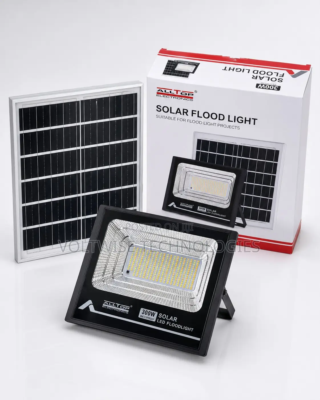 300w Alltop Solar Flood Light – Outdoor Waterproof Led Security Light