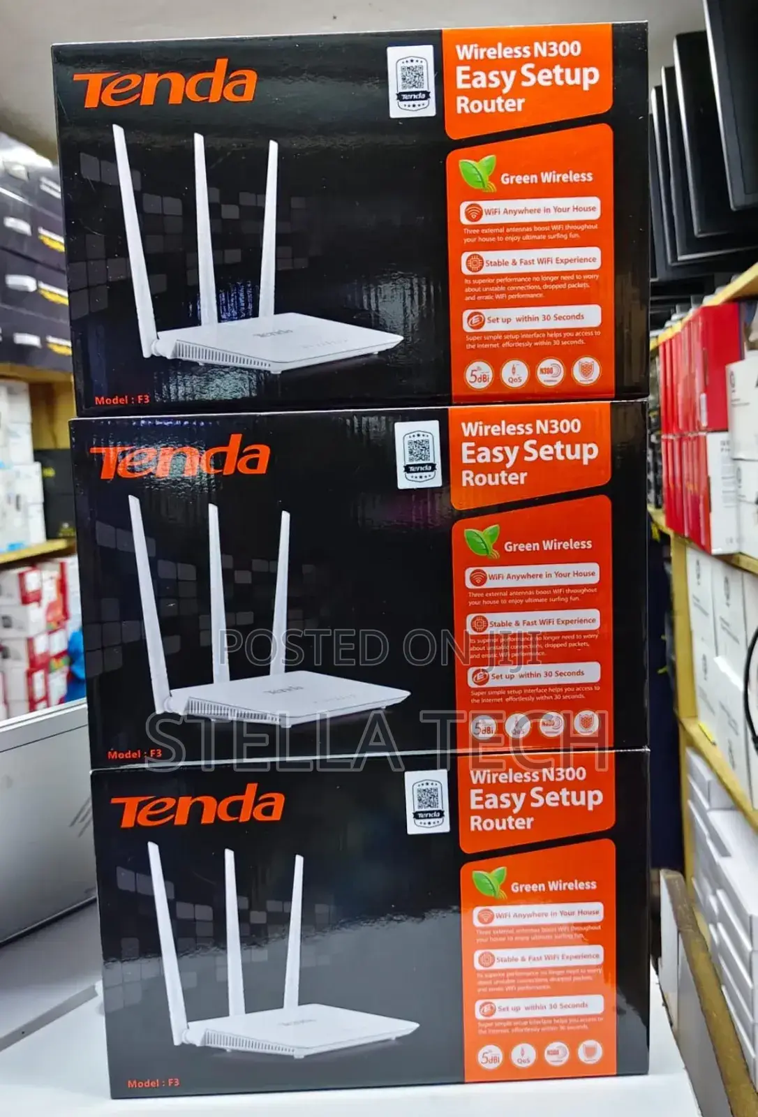 Tenda F3 300mbps Wifi Router
