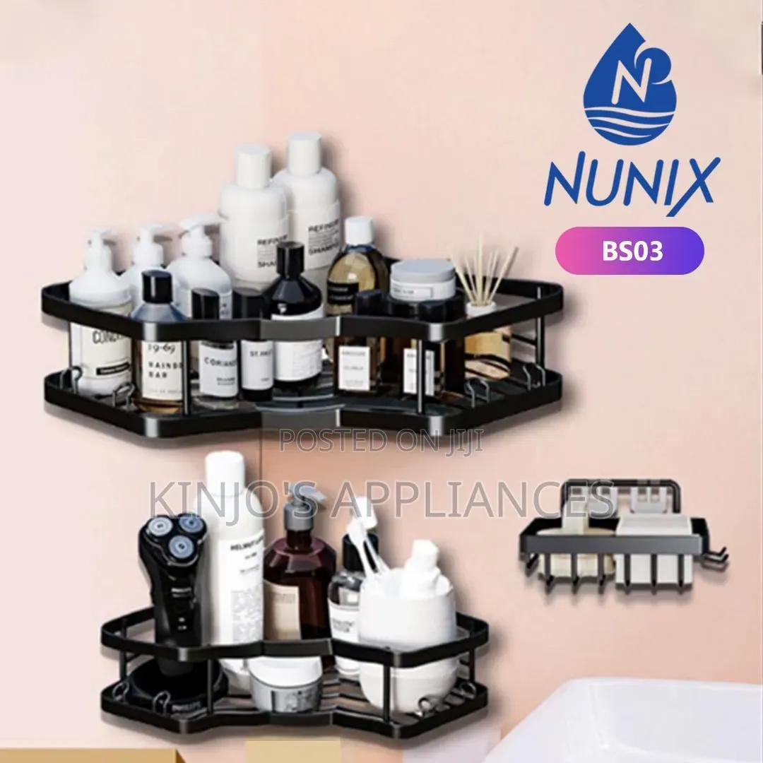 Nunix Bs03 3-in-1 Bathroom Organizer