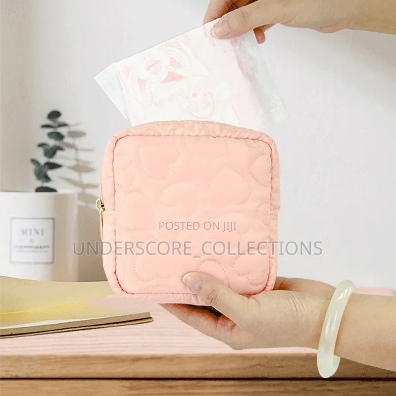 New Candy Color Square Glossy Cosmetic Bag Makeup Bag Pouch