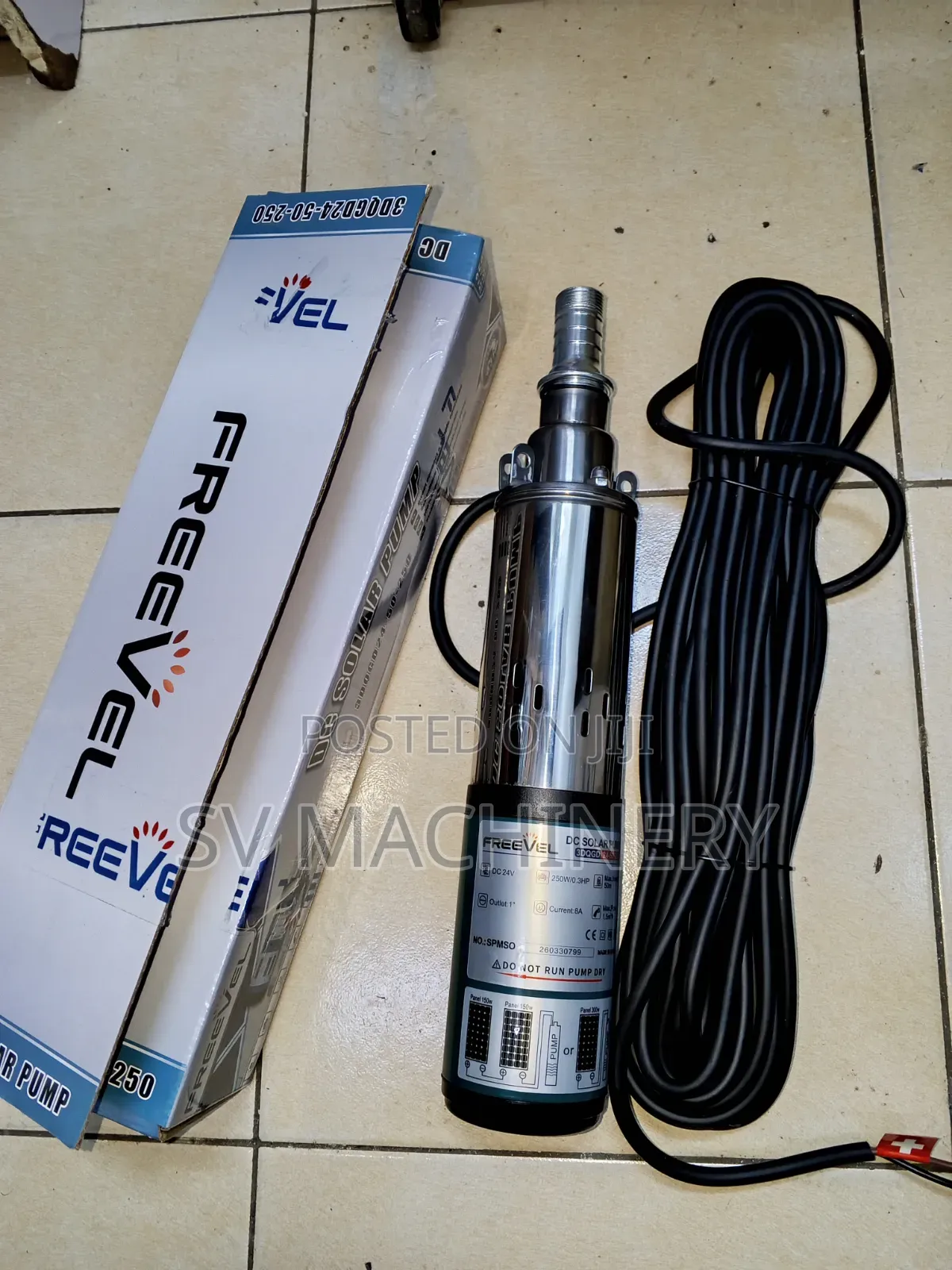 Heavy Duty Freevel Submersible Solar Water Pump