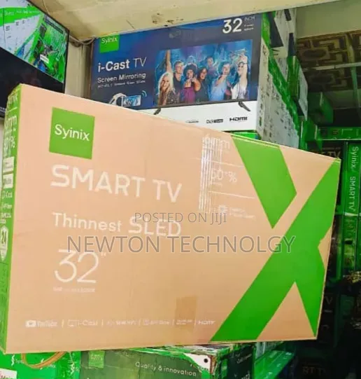 Syinix Ultra Slim Smart Tv 32inches