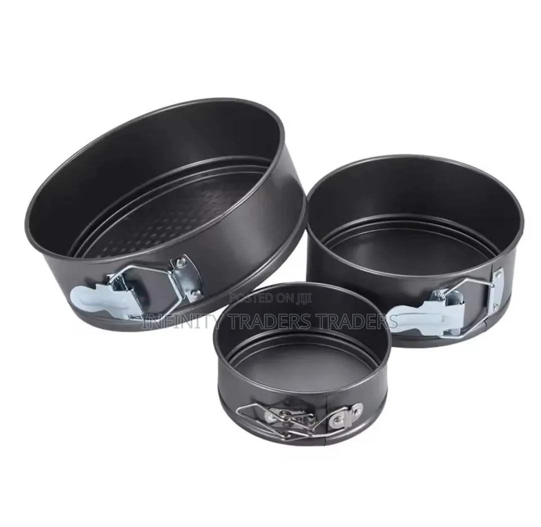 3pcs Cake Moulds Baking Tins
