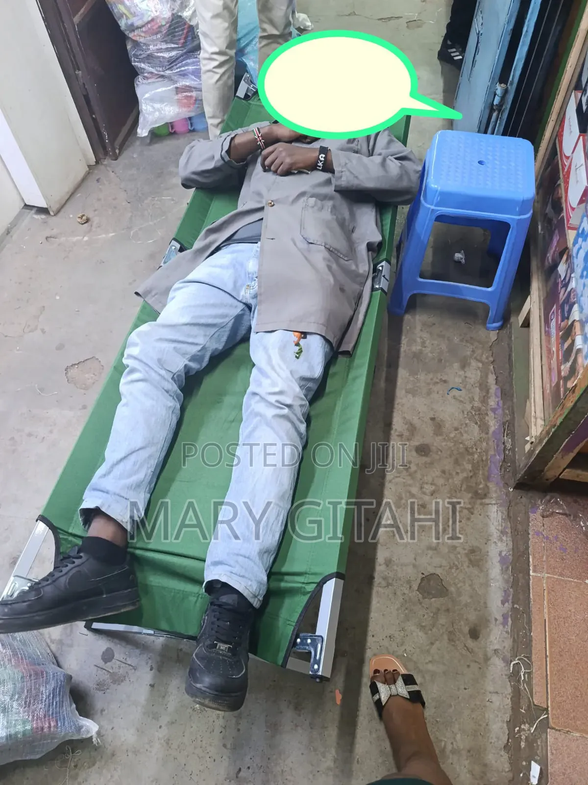 Heavy Duty Camping Bed