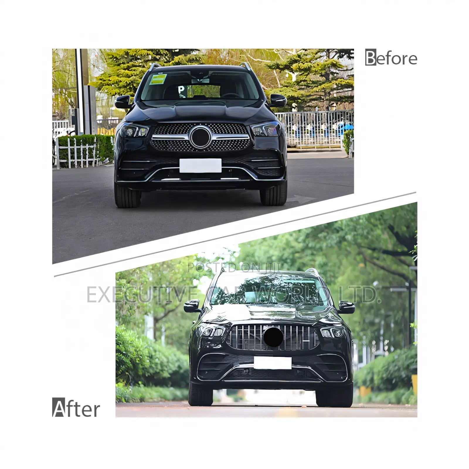 Mercedes Gle W167 To Gle63 Amg Body Kit