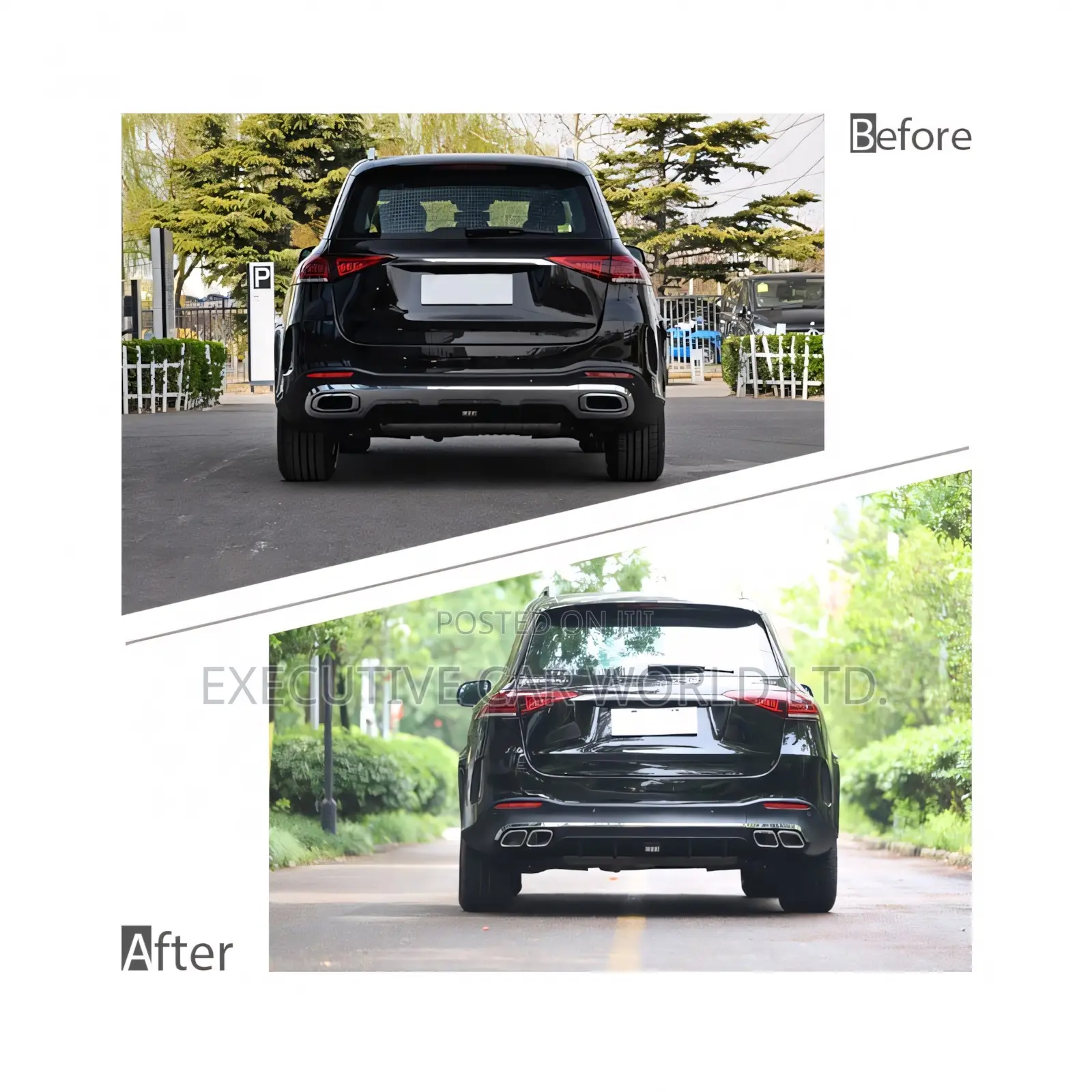 Mercedes Gle W167 To Gle63 Amg Body Kit