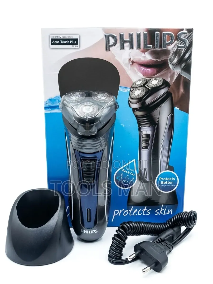 Philips Aqua Touch Plus Pt920 Wet and Dry Electric Shaver.