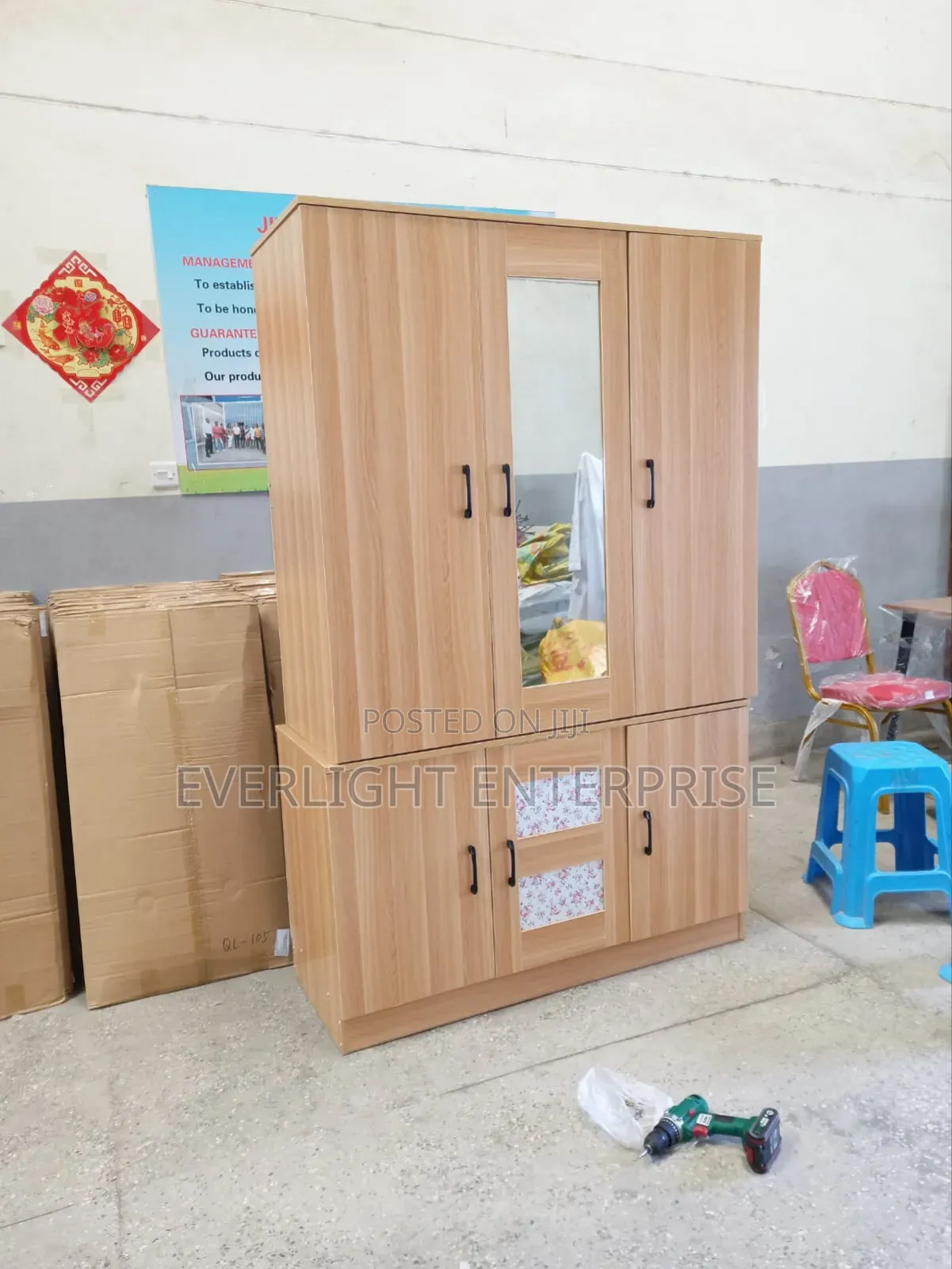 Imported Wooden Wardrobe
