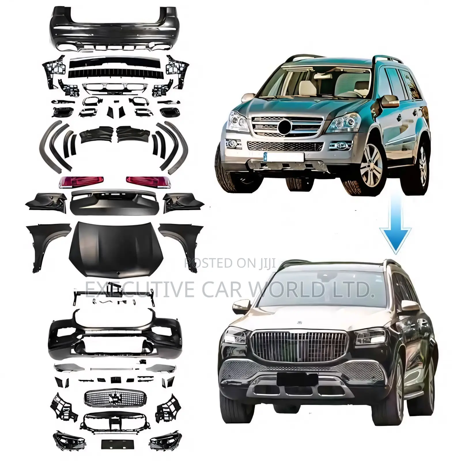 Mercedes-benz Gl To Maybach Gls Facelift Kit